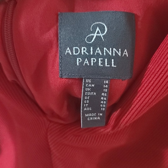 NWT Adriana Papell Fringe Dress - Picture 5 of 5